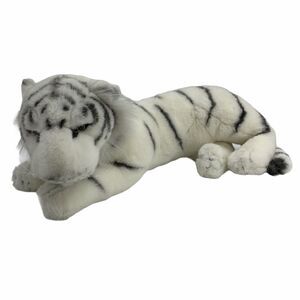 Vintage Westcliff Collection Plush Large Laying White Tiger Made In Korea